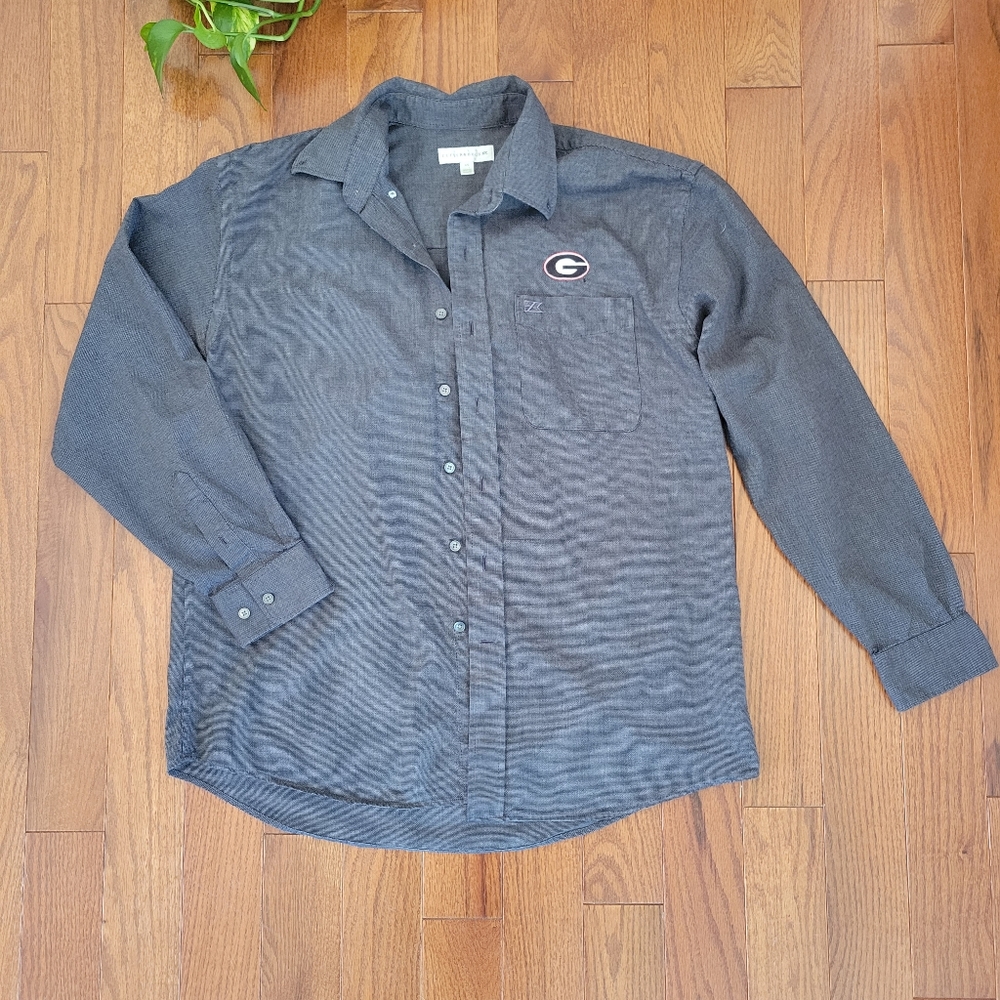 Longsleeve UGA Collared Buttonup